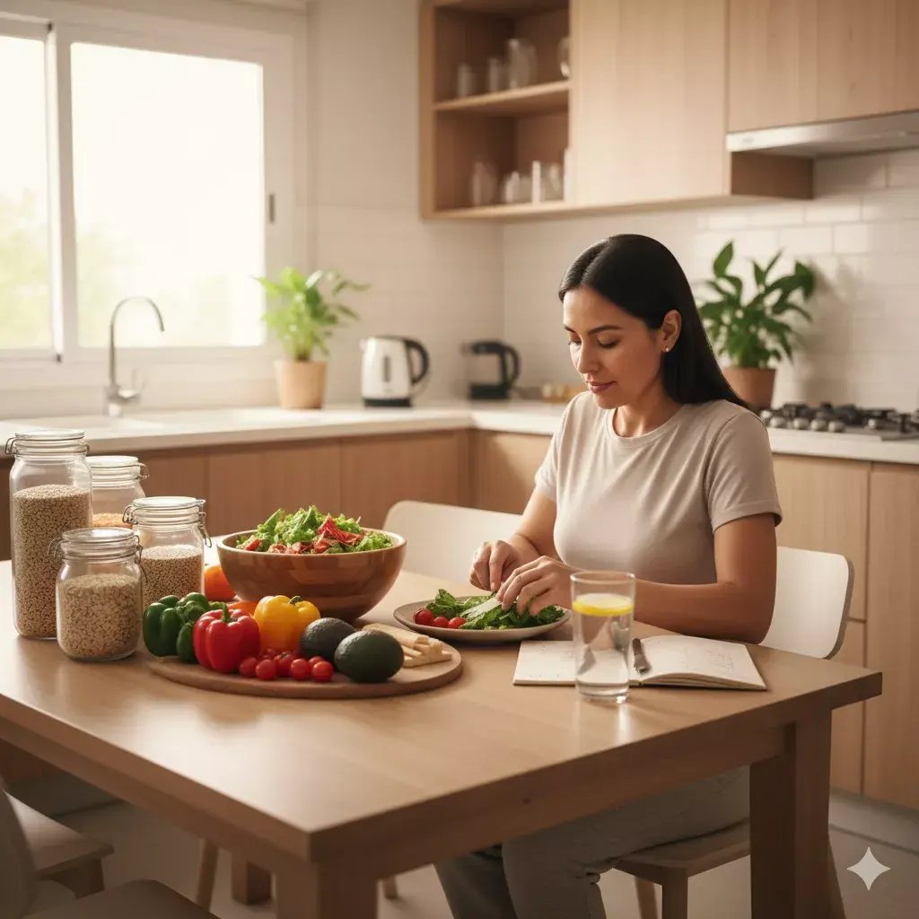 Alimentación saludable para mantener baja glucosa