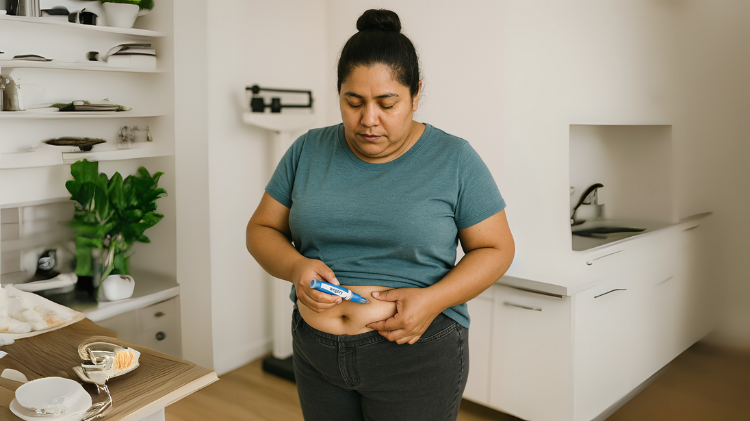 Aplicación de Wegovy