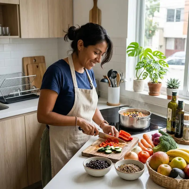 Cambiar hábitos y aprender a comer es importante