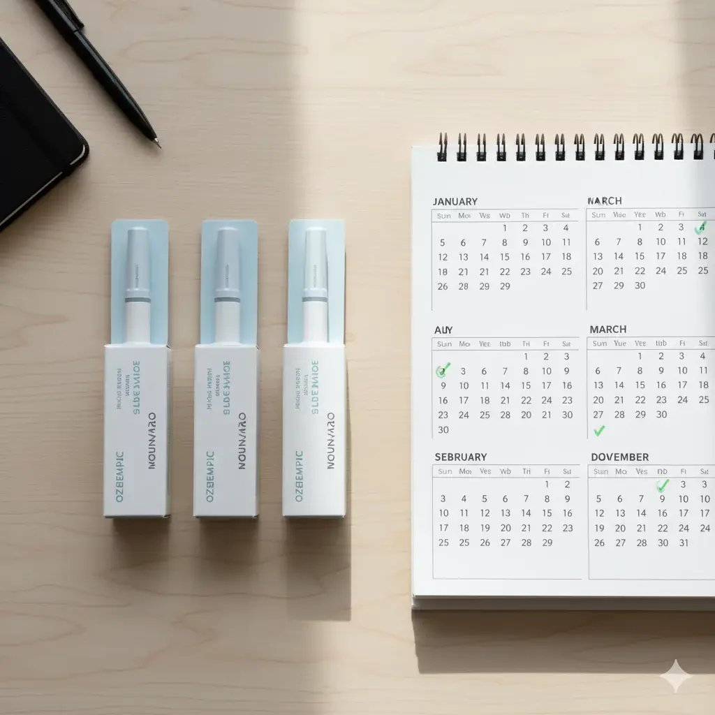 Ejemplo de dosis para tres meses