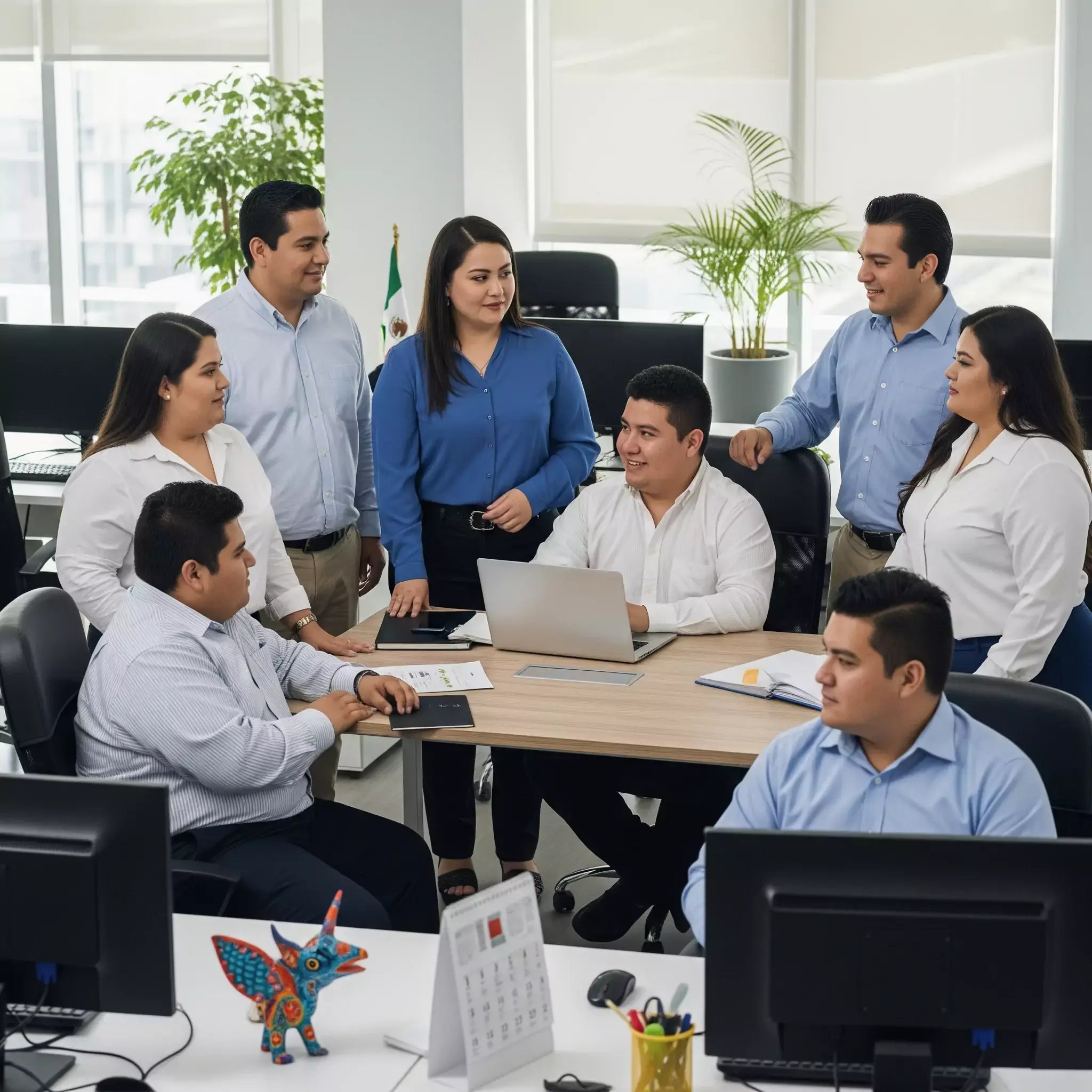 Grupo de personas con obesidad