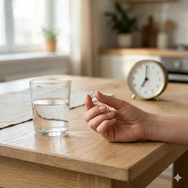 Horas fijas para tomar un medicamento