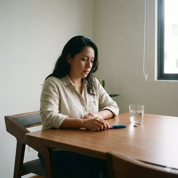 La inyeccion o la pastilla