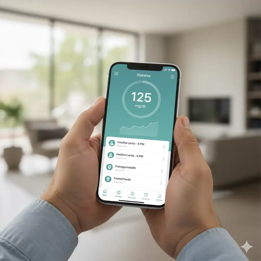 Medición de glucosa para estar atentos