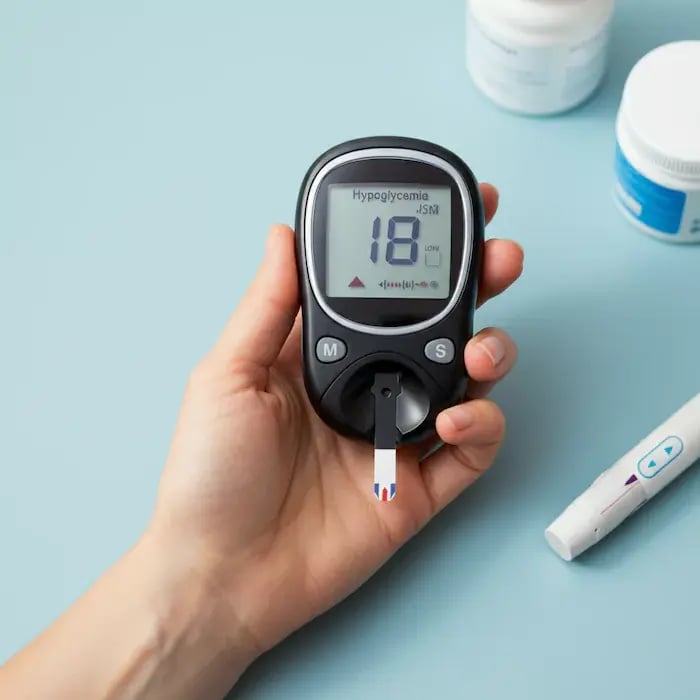 Medir el azúcar en hipoglucemia