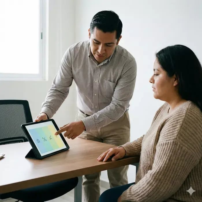 Mostrando información