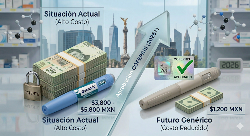Precio de Ozempic con genérica