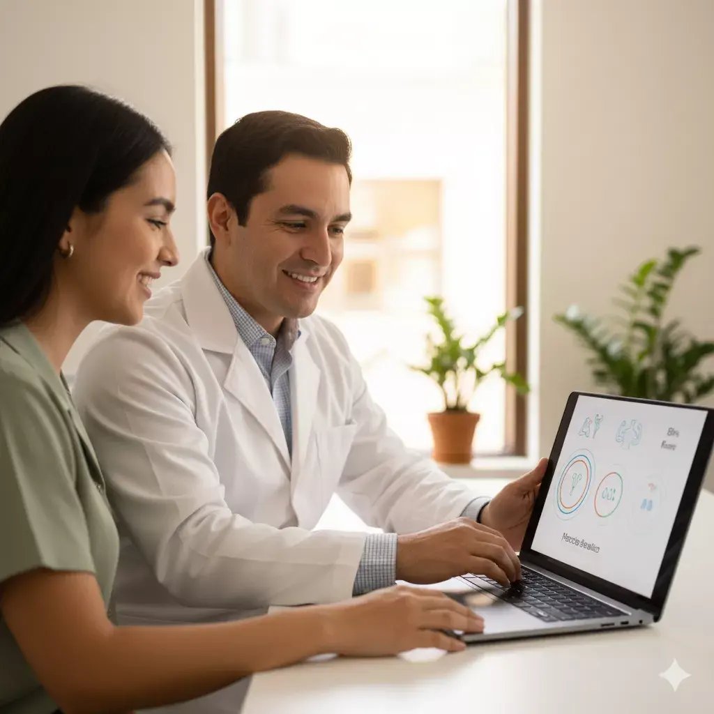 Resultados al lado de tu médico