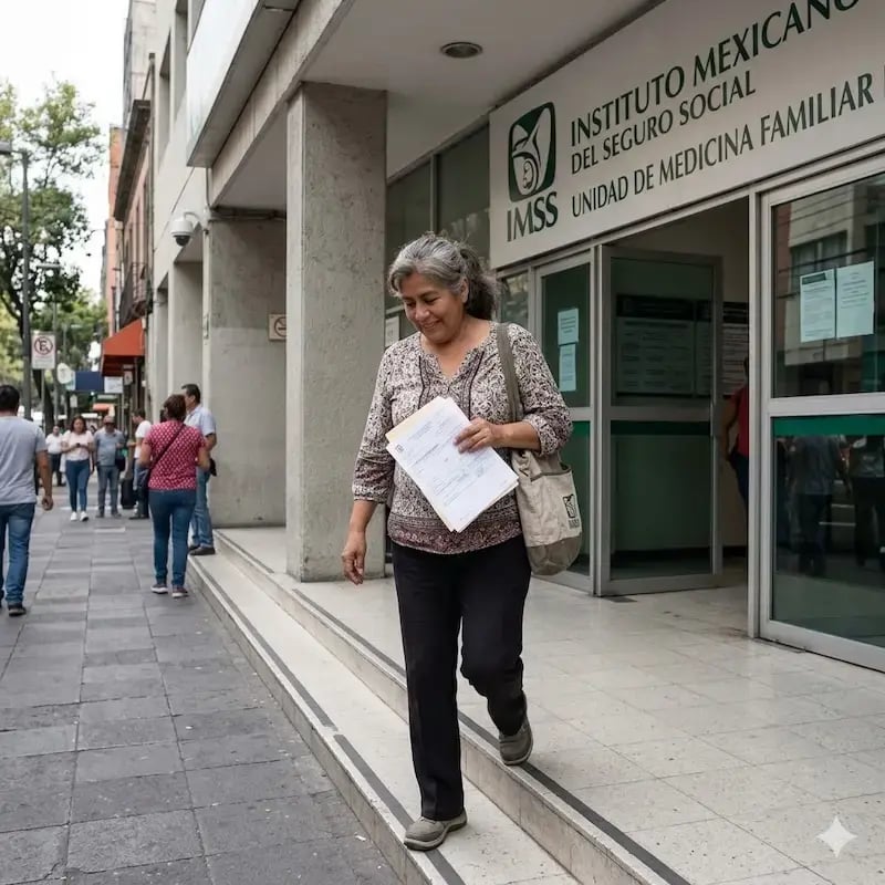Saliendo del IMSS