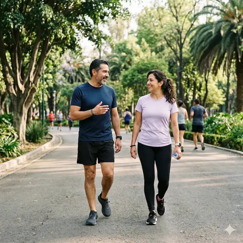 Un estilo de vida saludable nos ayuda a mejorar nuestro camino