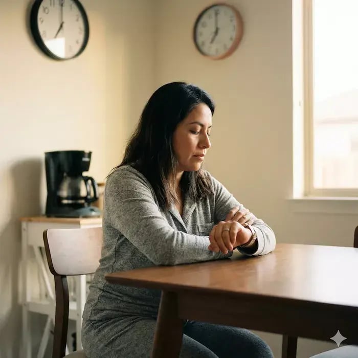 Una hora perdida para poder alimentarme