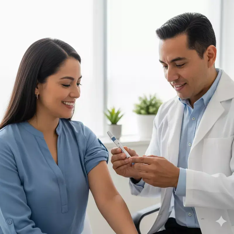 doctor-mostrando-como-se-utiliza-una-pluma-glp-690240bde275e