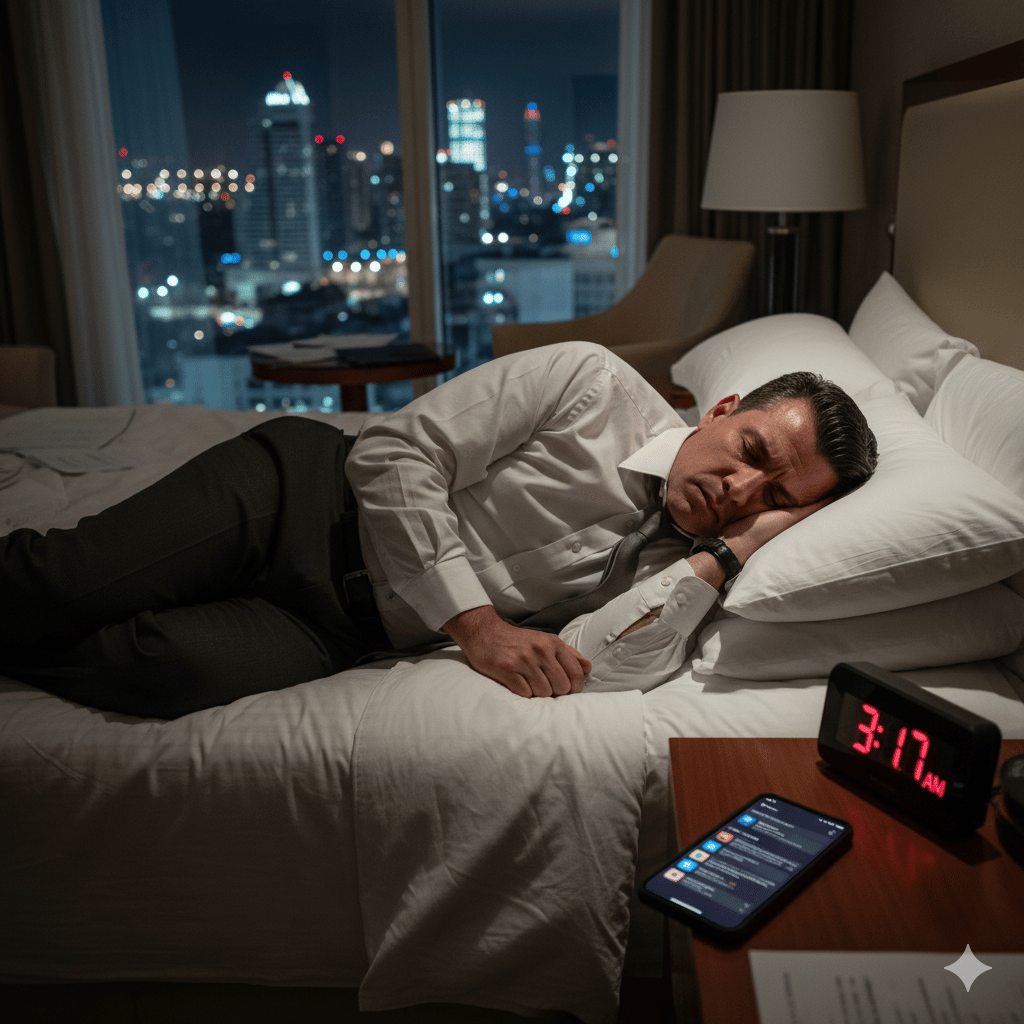 falta de sueño en posiciones de alta responsabilidad