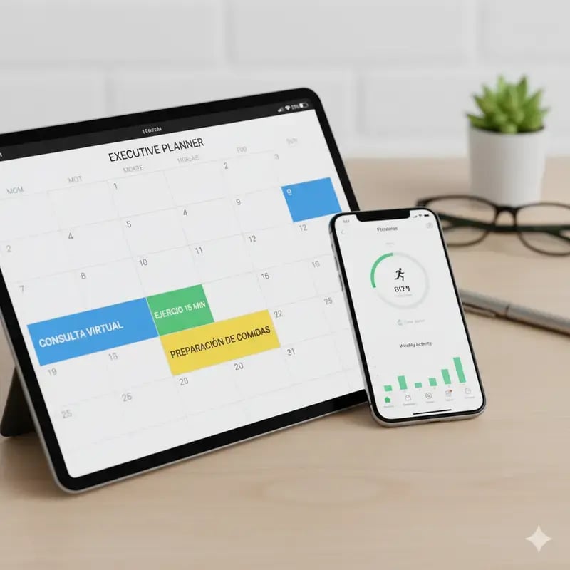 la planificación y la integración de hábitos saludables