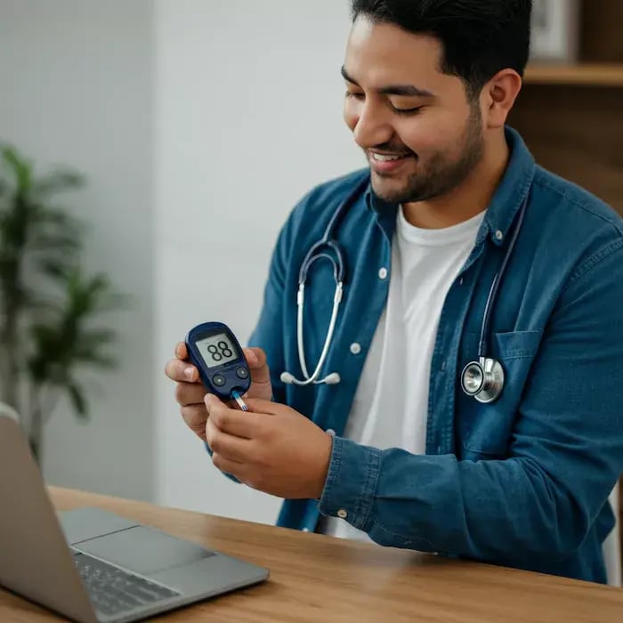 prevencion para medir el azucar