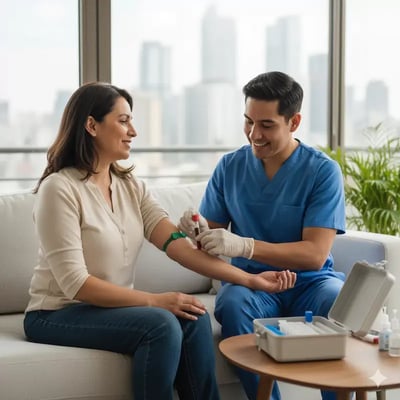 Laboratorios a domicilio en CDMX: Análisis clínicos sin salir de casa