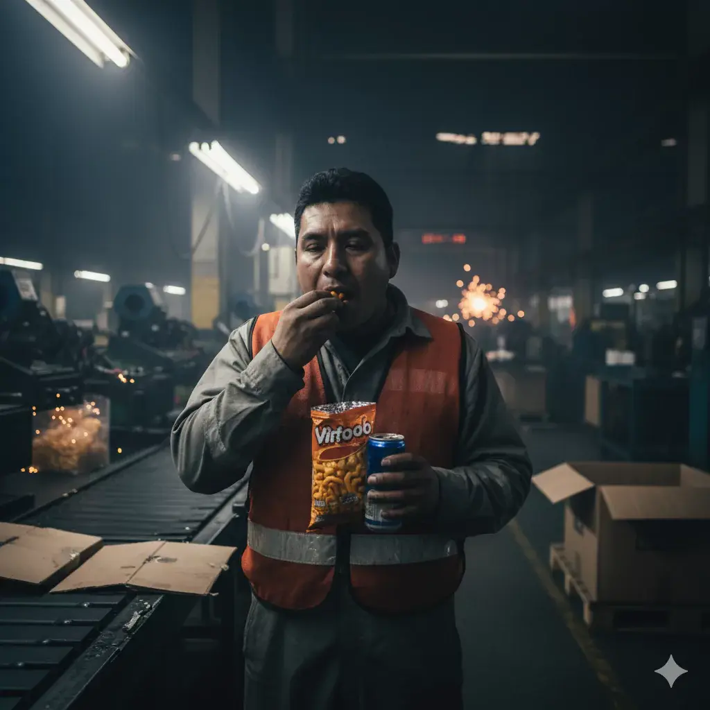 La mala alimentación en los turnos nocturnos