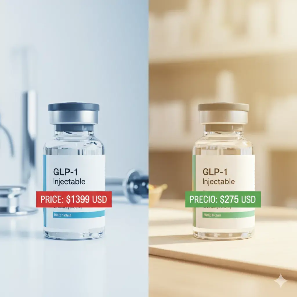 El contraste de precios: Estados Unidos vs. México