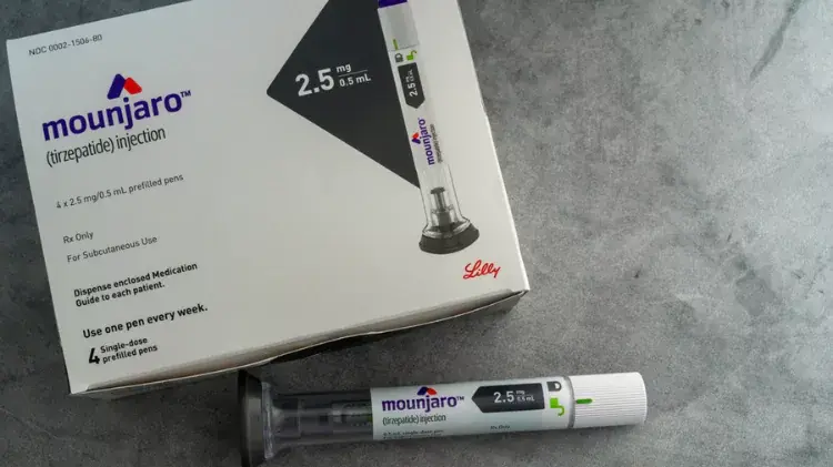 Mounjaro en caja